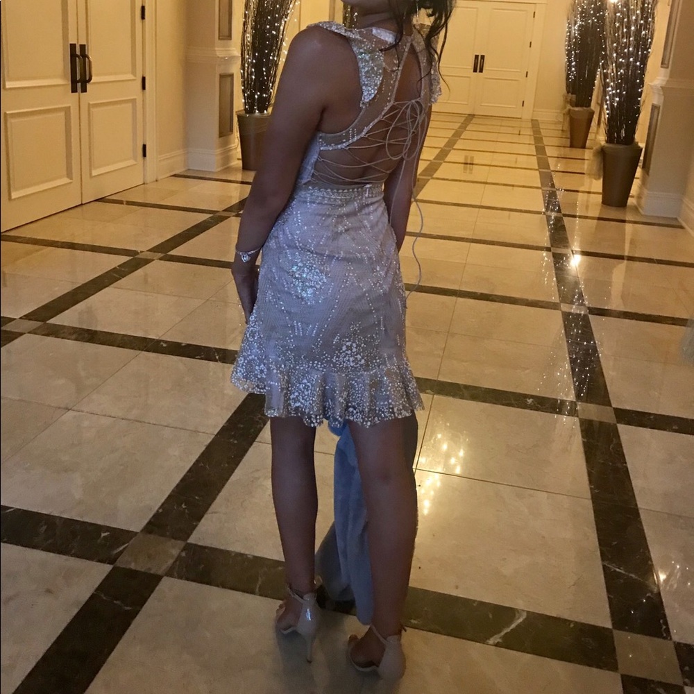 SEQUIN/EMBELLISHED HELLOMOLLY COCKTAIL DRESS!✨🌟⭐️